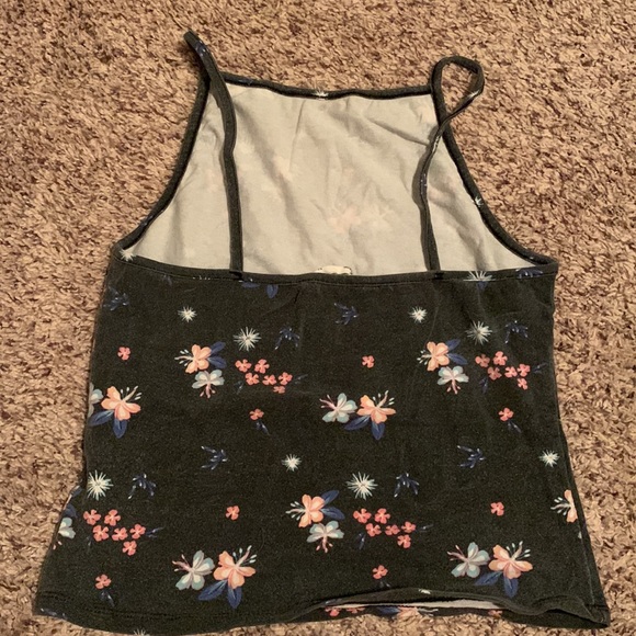 Cropped halter neck tank top - Picture 2 of 2